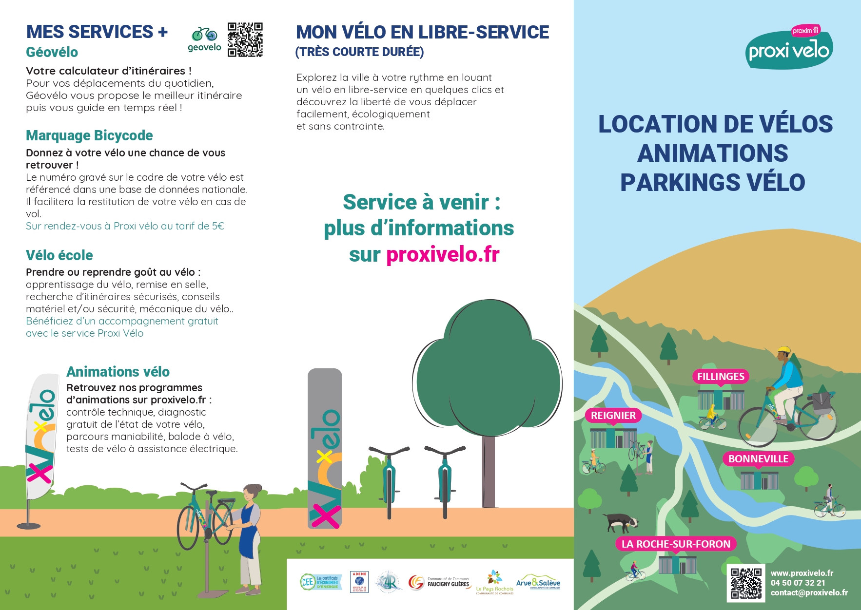 Présentation du service proxivélo